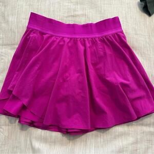 Lululemon Court Rival Perforated High Rise Tennis Skirt